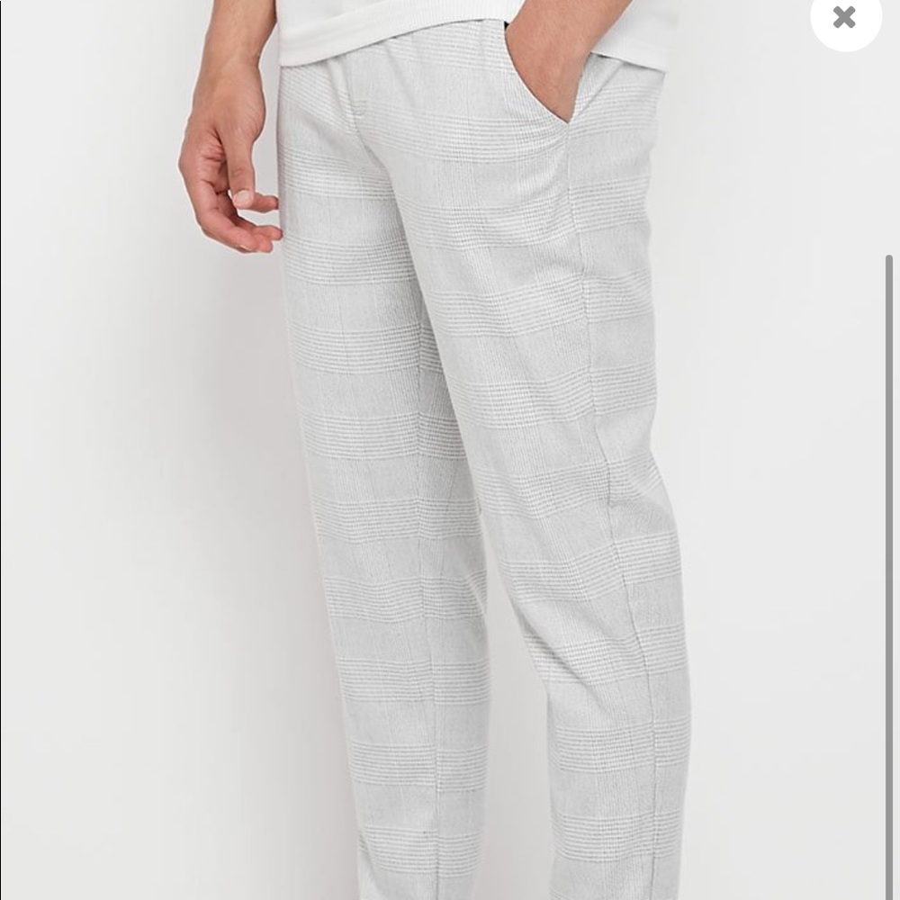 Check Trousers - Light Grey Pattern - Picture 3 of 5